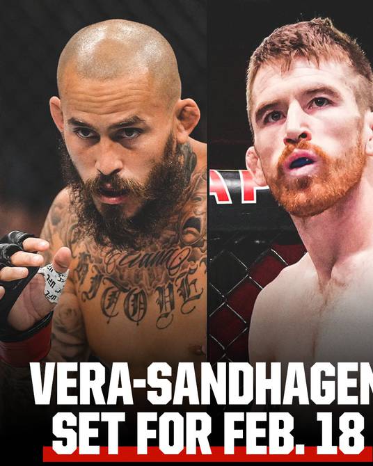Chito Vera vs. Cory Sandhagen será pelea estelar del UFC Fight Night del 18 de febrero en Las Vegas