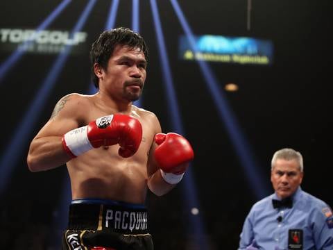La estrella filipina Manny Pacquiao anuncia su retirada del boxeo