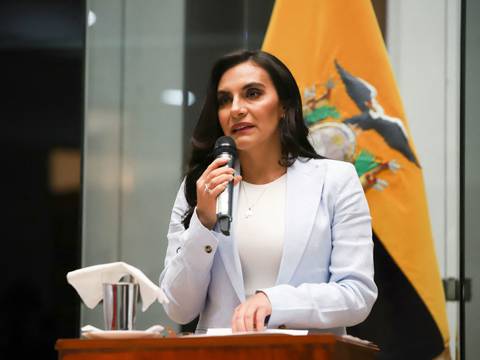 Vicepresidenta Verónica Abad se presentó el domingo 10 en la embajada de Ecuador en Israel