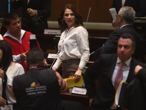 Ana Galarza fue destituida por la Asamblea Nacional