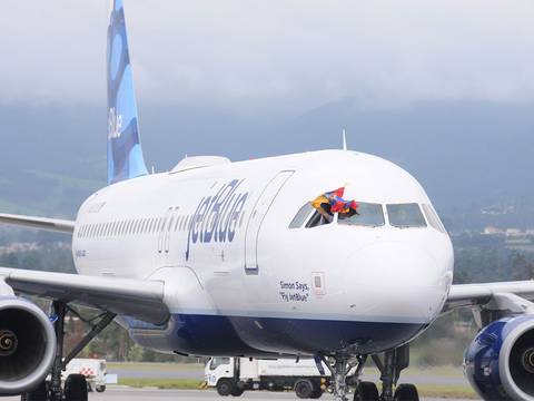 JetBlue, aerolínea de 'bajo costo', llegó a Quito