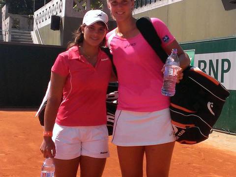 Ecuatoriana Doménica González jugará la final de dobles en Roland Garros