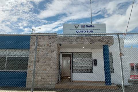 Municipio inauguró Unidad de Policía Comunitaria que inicialmente estará sin policías, en el sur de Quito