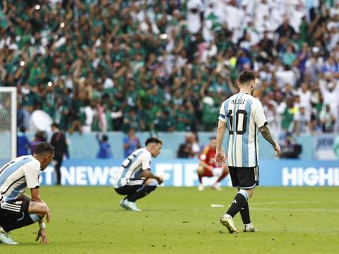 ‘Increíble’, ‘de rodillas’: las reacciones de la prensa de Argentina tras la derrota de la Albiceleste ante Arabia Saudita