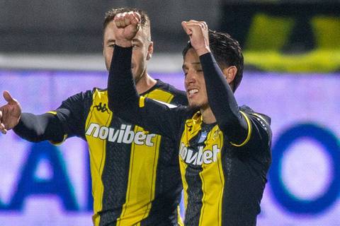 Kike Saverio, el héroe: gol y asistencia del ecuatoriano para el triunfo del Aris FC en la Liga de Grecia