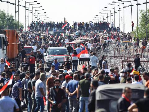 Casi 50 personas mueren en nuevas jornadas de protestas en Irak
