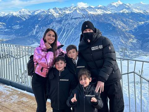 Crans-Montana: el paraíso invernal donde Lionel Messi y su familia pasan las vacaciones