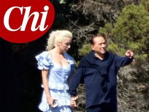 Silvio Berlusconi sale a pasear con Marta Fascina, su nueva novia 53 años menor que él