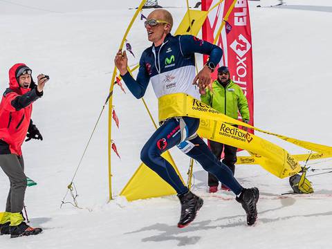 Karl Egloff logró récord mundial en el Elbrus
