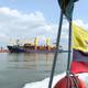La draga que extraerá sedimentos del río Guayas llegó a Guayaquil y está en zona de cuarentena