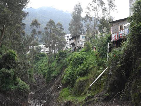 CAF concedió al Municipio de Quito $ 100.000 para control de laderas en La Comuna y La Gasca, con el fin de evitar un nuevo aluvión