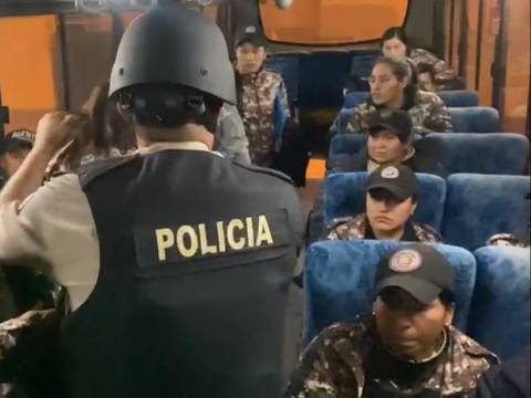 El diálogo fue vital en la liberación de 47 servidores de la cárcel de Cotopaxi, según jefe policial 