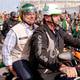 Jair Bolsonaro lideró una segunda caravana de miles de motociclistas esta vez en Río de Janeiro