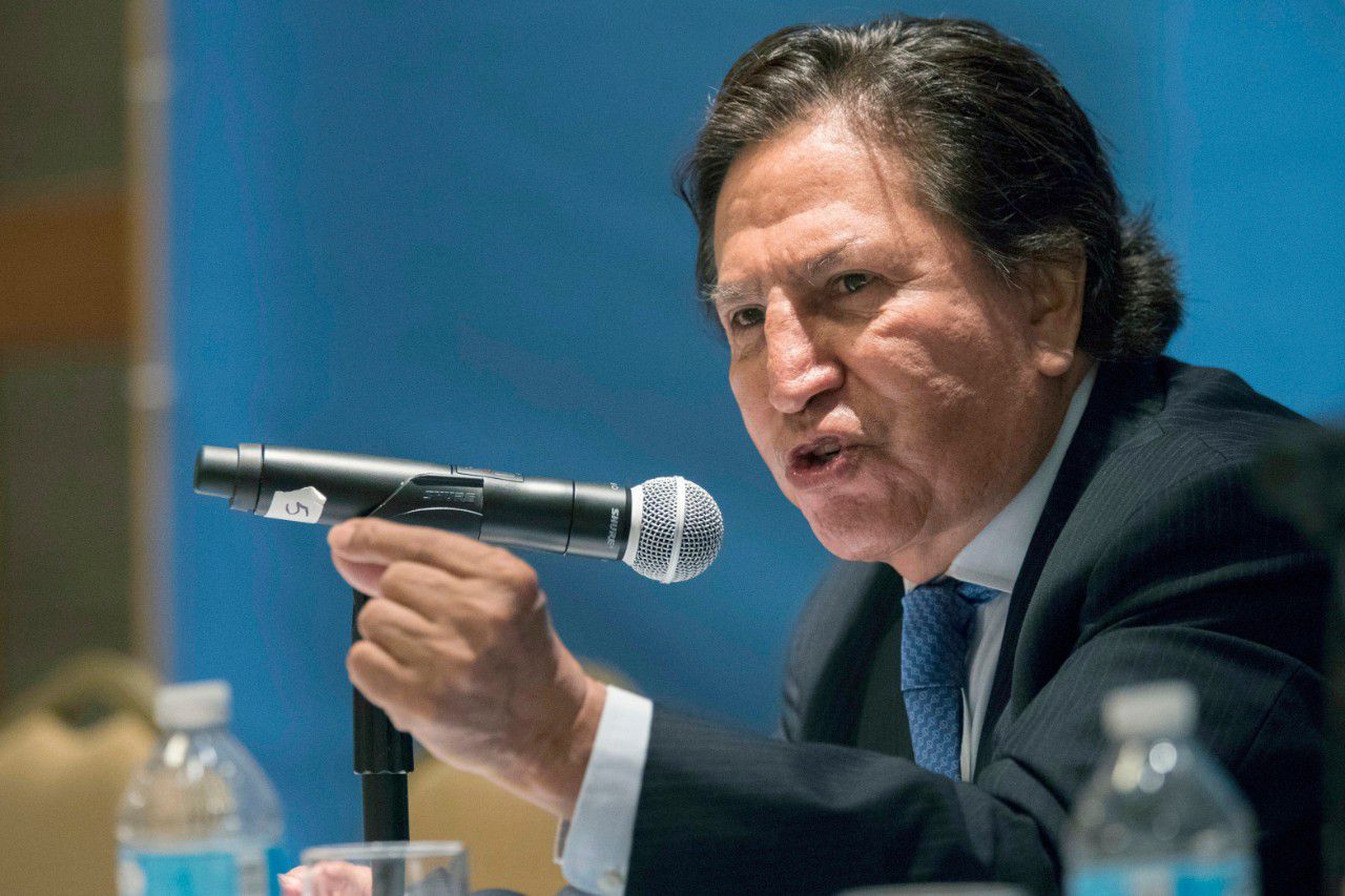 Alejandro Toledo, expresidente de Perú, pide que le devuelvan un millón de dólares que pagó de fianza
