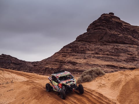 ​M​al clima obliga a la neutralizar la tercera etapa del Rally Dakar; pilotos ecuatorianos siguen en carrera