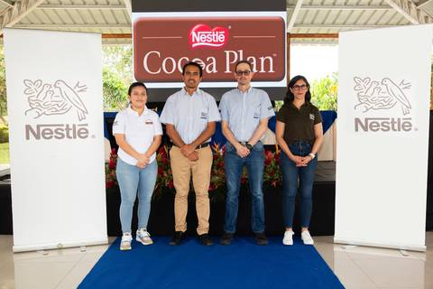 Iniciativa de Nestlé impulsa capacitación para productores, tienen 6.000 asociados y esperan comprar 30.000 toneladas de cacao este 2024