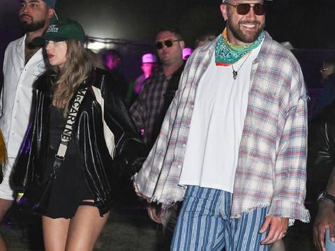 Taylor Swift regresó a Coachella luego de 8 años junto con su novio, Travis Kelce