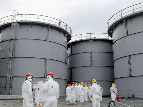 Detectan una nueva fuga de agua con alta radiación de un tanque en Fukushima