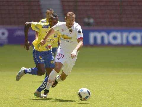 Brahian Alemán no se va de Liga de Quito, dice Esteban Paz