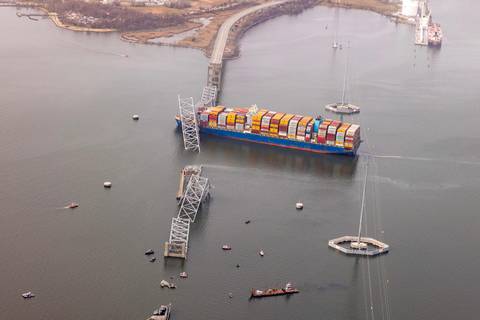 Reconstruir el puente de Baltimore no será ‘ni rápido, ni fácil, ni barato’, dicen las autoridades