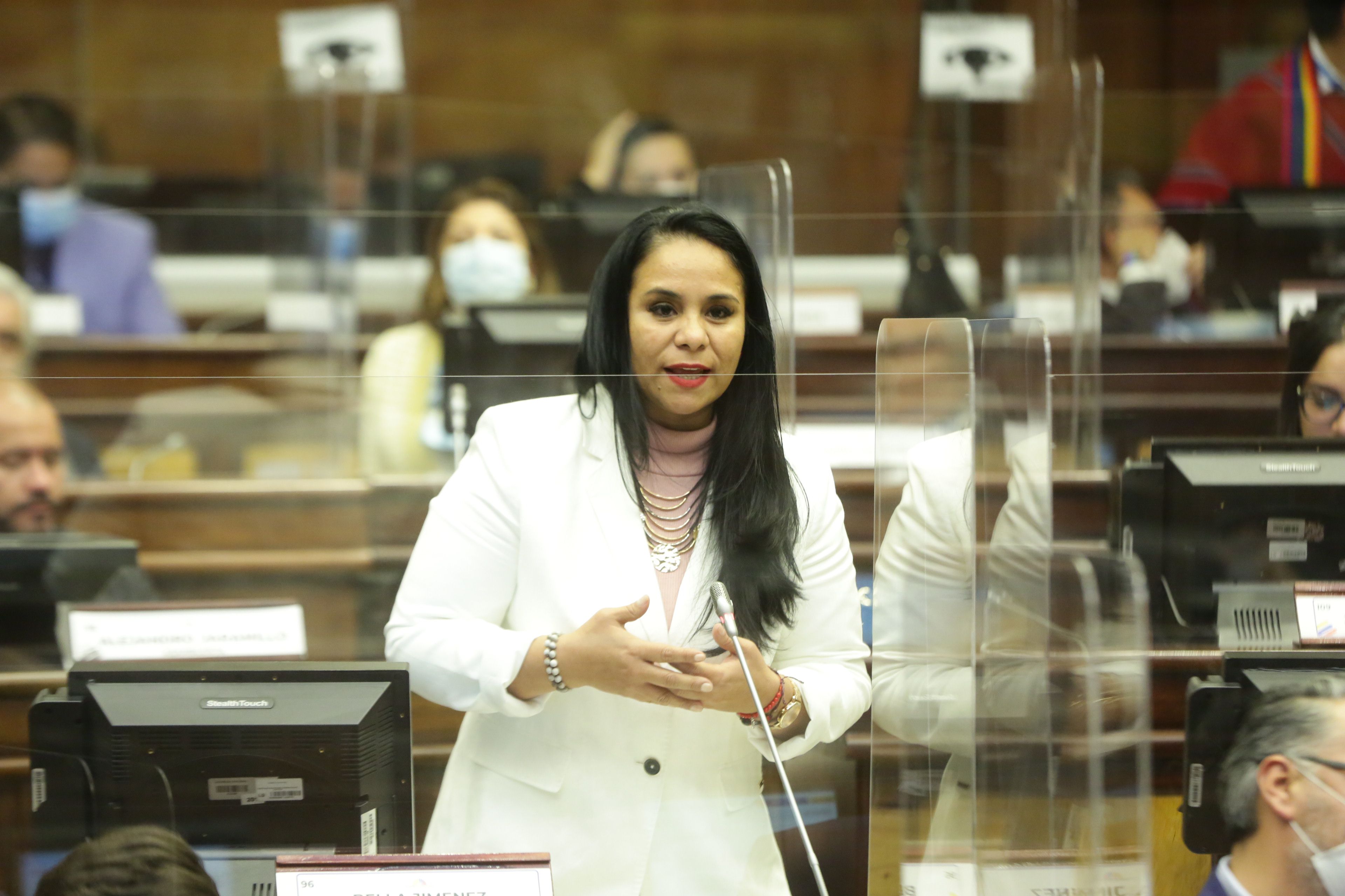 Bella Jiménez fue destituida de la Asamblea por gestionar cargos públicos a cambio de dinero