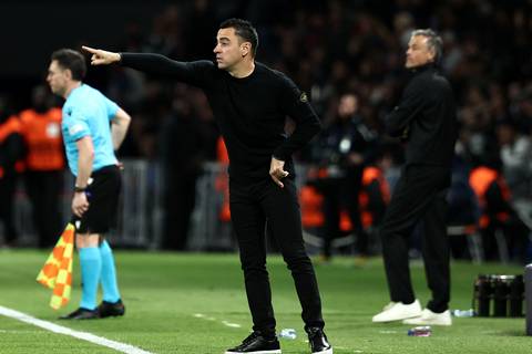 Xavi tiene claro el motivo de la eliminación del Barça: “Hay otra eliminatoria a partir de la expulsión de Araujo”