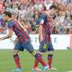 Lesión de Messi opaca una victoria récord del FC Barcelona 