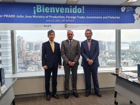 Ecuador aborda cooperación, comercio e inversiones en reuniones en Corea del Sur