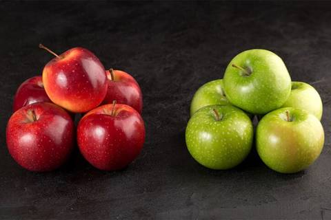 Manzana roja o verde, cuál es la que debe comer un diabético