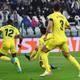 Champions: Villarreal, con Pervis titular, golea a Juventus en Italia y se clasifica para cuartos