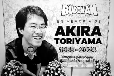 Budokan en Quito rindió tributo al autor de ‘Dragon Ball’, Akira Toriyama, con un mural