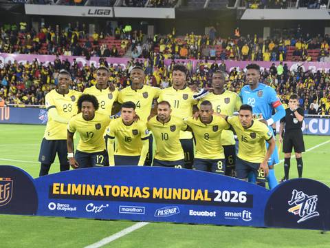 La selección de Ecuador y el conjunto ‘Ven tú’