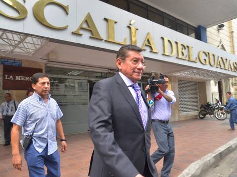 Carlos Villacís compareció ante la Fiscalía