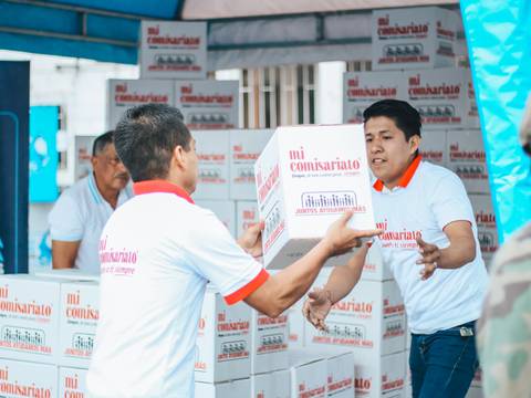 Gobernación y Prefectura del Guayas recibieron donaciones para afectados por las lluvias
