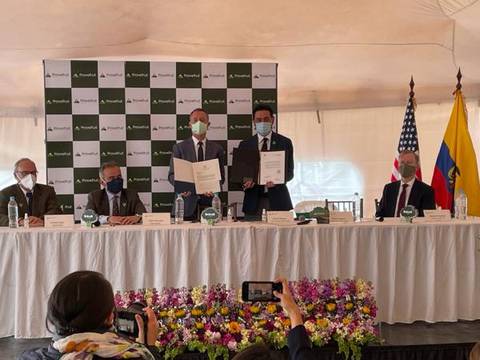 Con visita de delegados del Departamento de Comercio de Estados Unidos, protocolo del Acuerdo de Fase 1 firmado con Ecuador entró en vigor