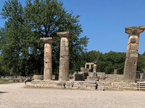 En la ruta de los Juegos Olímpicos: el templo de Hera en Olimpia, presencia femenina