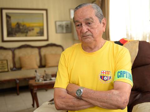 Murió Fausto Montalván, ícono de Barcelona Sporting Club