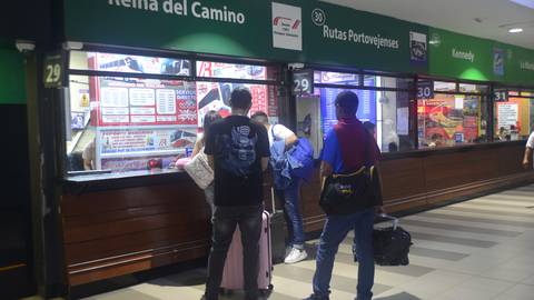 229.000 viajeros se estima que se desplazarán de las terminales terrestres de Guayaquil por feriado del Día del Trabajo