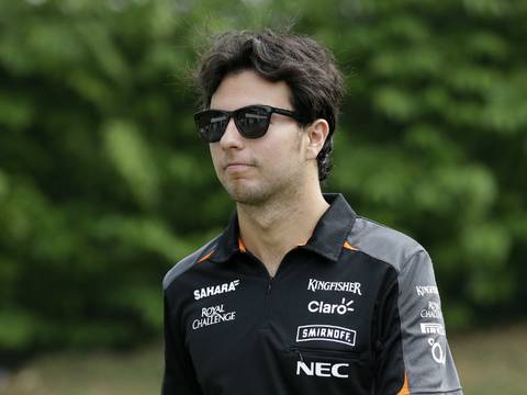 El piloto de Fórmula 1 Sergio Pérez continuará en Force India para 2016