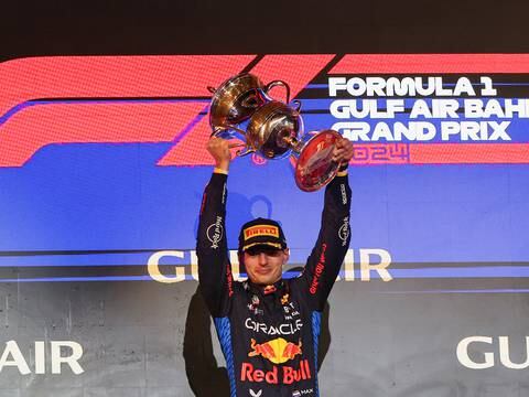 Max Verstappen, con Red Bull, comienza la temporada de la F1 con paso fuerte: triunfó en el GP de Bahrain