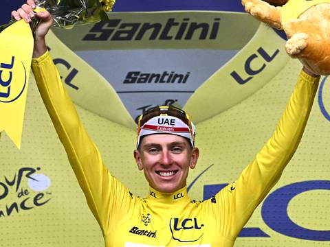 Esloveno Tadej Pogacar se adueño del maillot amarillo y el primer lugar del Tour de Francia