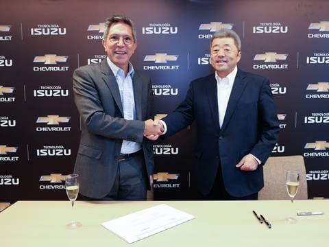 GM e Isuzu ampliaron su alianza para comercializar buses y camiones Chevrolet en Ecuador