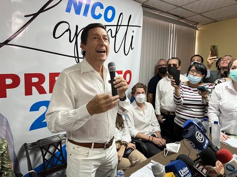 Nicolás Lapentti será candidato a la Prefectura del Guayas de forma independiente