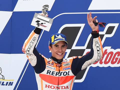 Marc Márquez vence en Aragón y se acerca al título de MotoGP