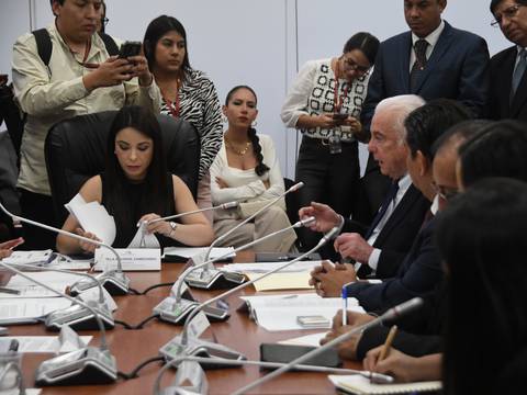 Bancada del correísmo en la comisión de Fiscalización no logró los votos para calificar el juicio político al exministro Fernando Santos