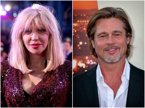“Me echó porque no dejé a Brad Pitt interpretar a Kurt Cobain”: Courtney Love revela que el actor de Hollywood la acosa desde 1996