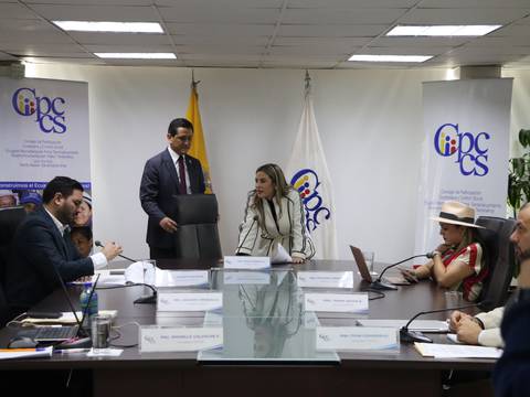 Nicole Bonifaz se mantiene en la pugna por regresar a la Presidencia del Consejo de Participación Ciudadana y advierte con presentar una acción de protección