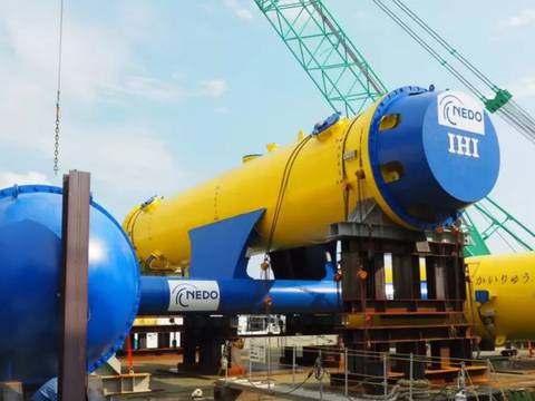 Kairyu, la gigante turbina submarina que Japón espera convertir en el “futuro de la energía”