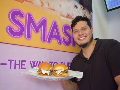 Del patio de una casa a tener tres locales: así fue el salto de Smash, un negocio que crece con la venta de hamburguesas en Guayaquil  