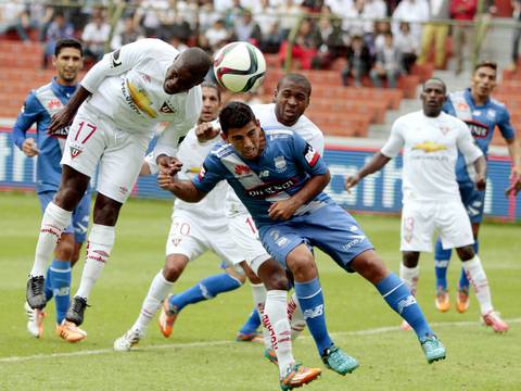 Emelec perdió el invicto ante Liga (Q)